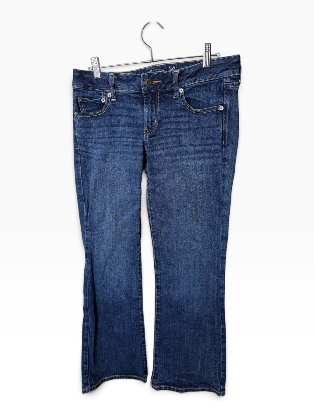 American Eagle Blue Size 6 Short Favorite Boyfriend Jeans